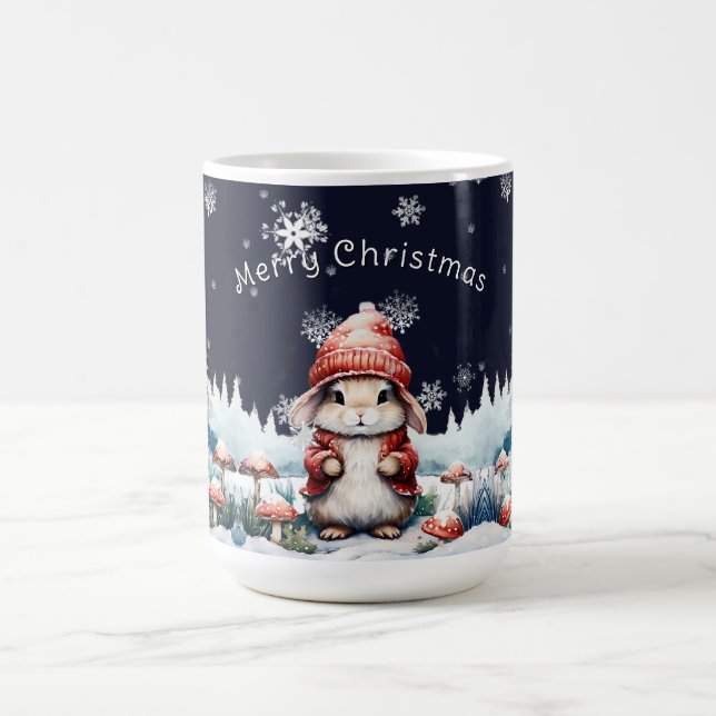 Mug Lapin de Noël fantastique (Centre)