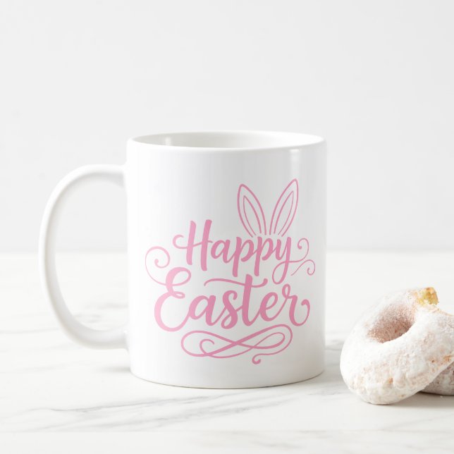 Mug Lapin de Pâques  (Avec donut)