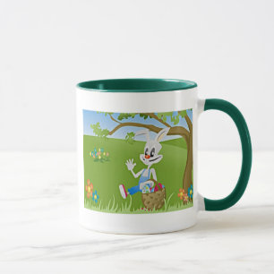 Mug Lapin de Pâques avec oeufs