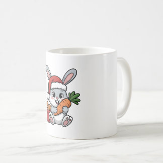 Mug Lapin de Pâques Carotte Noël Drôle Cute Fête