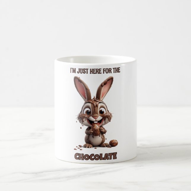 Mug Lapin de Pâques drôle – Création de Pâques mignonn (Centre)