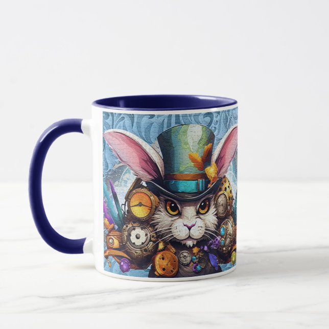 Mug Lapin de Pâques effrayant (Gauche)
