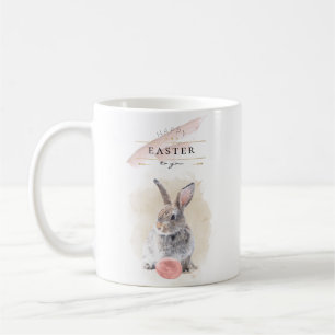 Mug Lapin de Pâques élégant   Joyeuses Pâques Art à l'