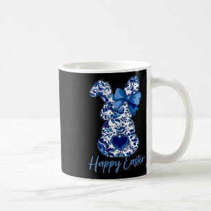Mug Lapin de Pâques en Chinoiserie Florale avec un Jol