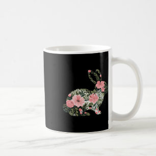 Mug Lapin de Pâques Floral Printemps Lapin Mignon Femm