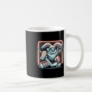 Mug Lapin de Pâques gardien de but de hockey Lapin Tou