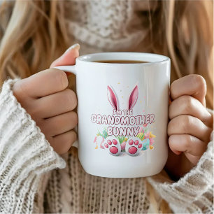 Mug Lapin de Pâques Oreilles et pieds grand-mère