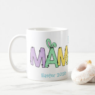 Mug Lapin de Pâques photo personnalisé Mama