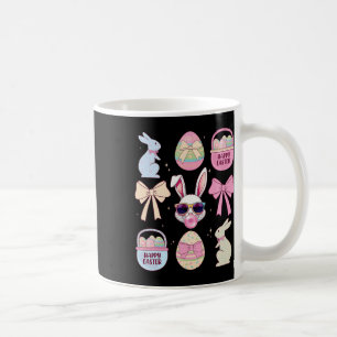 Mug Lapin de Pâques Rétro Cool Couleurs Vives Mignonne