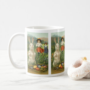 Mug Lapin de Pâques vintage et enfants Joyeuse fête de