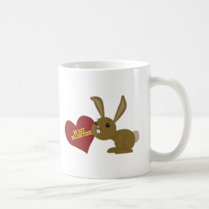 Mug lapin de valentine