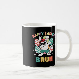 Mug Lapin drôle de Dab Joyeuses Pâques Bruh Pour Garço