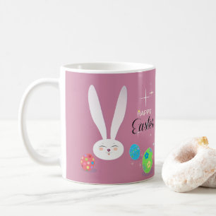 Mug Lapin drôle heureux de Pâques