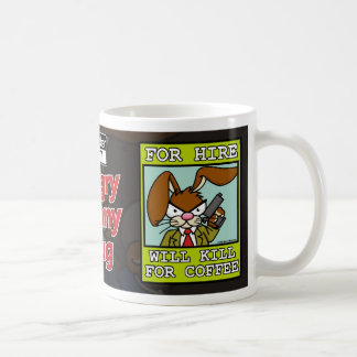 Mug Lapin fâché - tuez pour le café 1