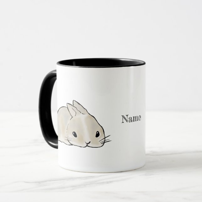 Mug Lapin fatigué (Devant gauche)