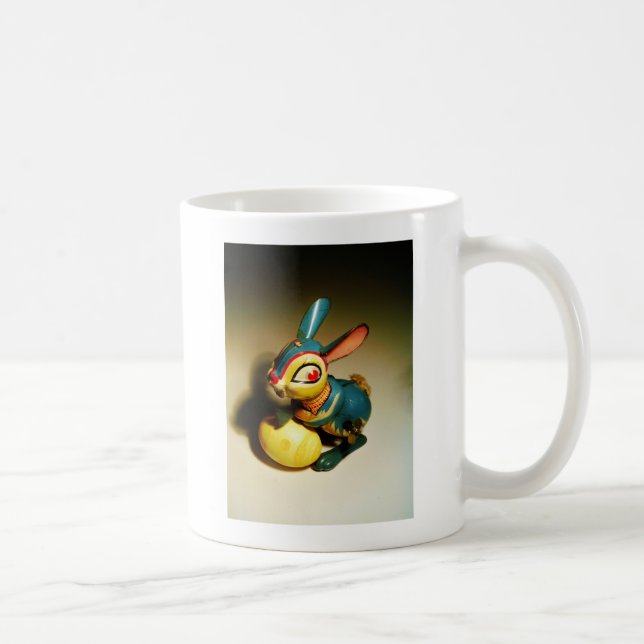 Mug lapin jouet et oeuf jaune pâle (Droite)