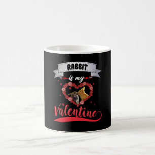 Mug Lapin Lover   Le lapin est ma Saint Valentin