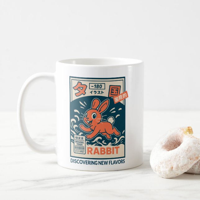 Mug Lapin Manga (Avec donut)