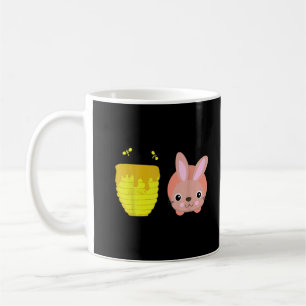 Mug Lapin Miel Câlin & Drôle Amoureux des Animaux