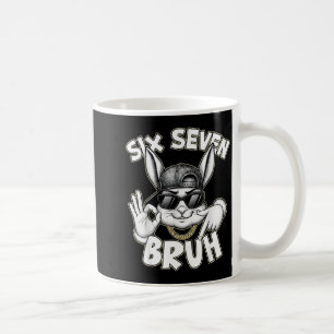 Mug Lapin mignon bunny 67 drôle six sept gen mème