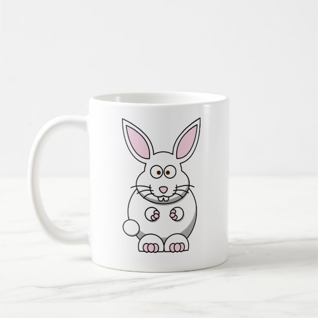 Mug Lapin mignon et coloré (Gauche)