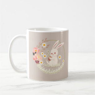Mug Lapin mignon et fleur 