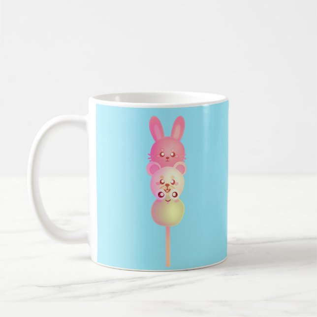 Mug Lapin Mignon, Ours Et Dango Grenouille (Gauche)