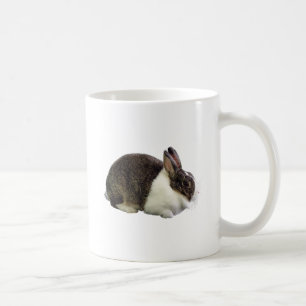 Mug Lapin néerlandais Brown et blanc