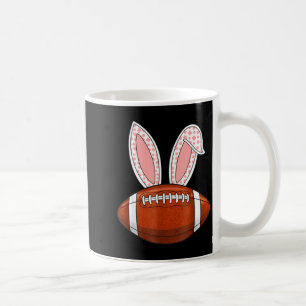 Mug Lapin Oreilles Fan de Football Américain Funny Eas