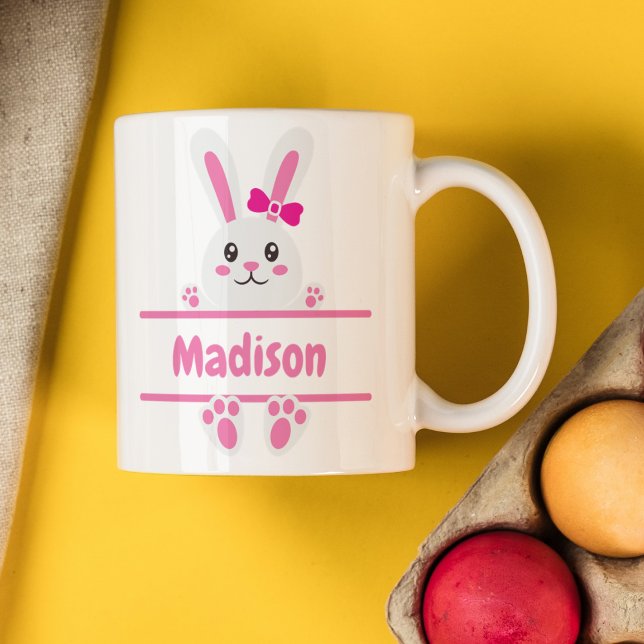 Mug Lapin Pâques Rose (Créateur téléchargé)