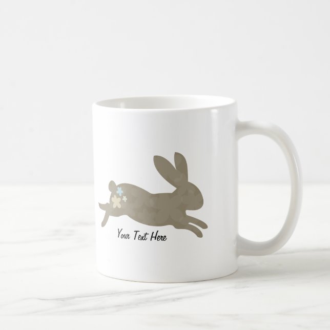 Mug Lapin (personnalisé) (Droite)
