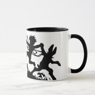 Mug Lapins antiques de fées de carte postale de