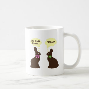Mug Lapins de chocolat mes maux de bout. Ce qui ?