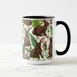 Mug Lapins et flore forestière 4