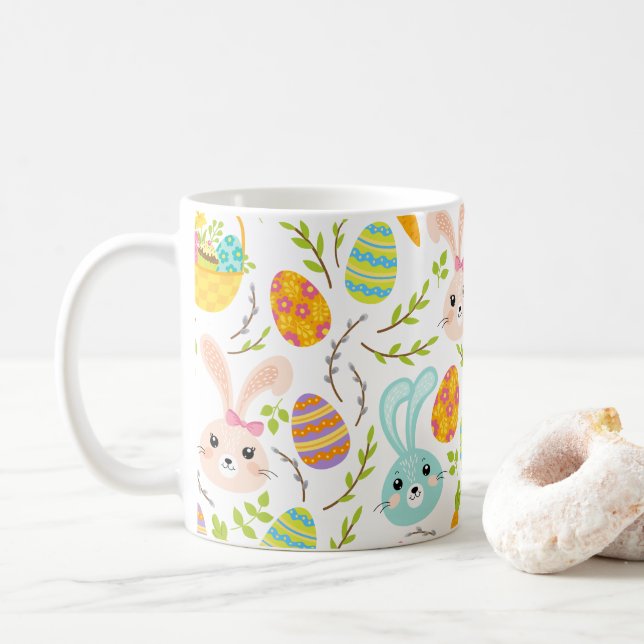 Mug Lapins -N- Corbeilles (Avec donut)