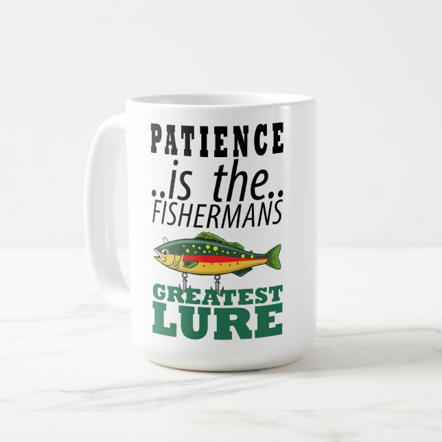 Mug L'appât ultime pour un pêcheur (Devant gauche)