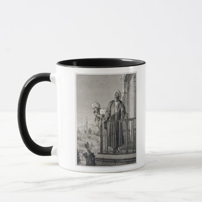 Mug L'appel du muezzin à la prière, 19ème siècle (Gauche)