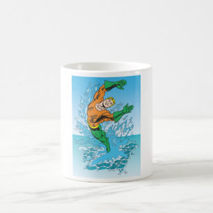 Mug L'Aquaman sort de la mer