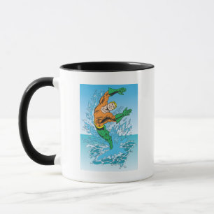 Mug L'Aquaman sort de la mer