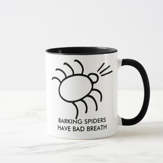 Mug l'araignée d'écorcement, ARAIGNÉES d'ÉCORCEMENT (Droite)