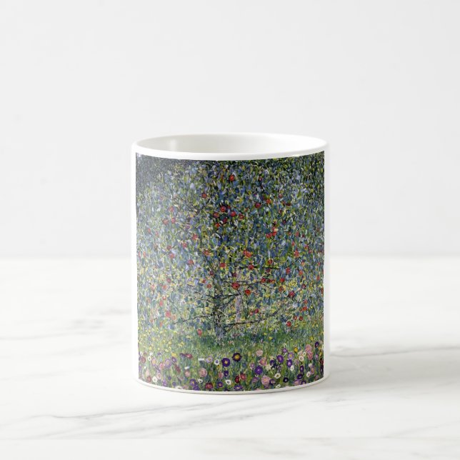 Mug L'arbre aux pommes (par Gustav Klimt) (Centre)