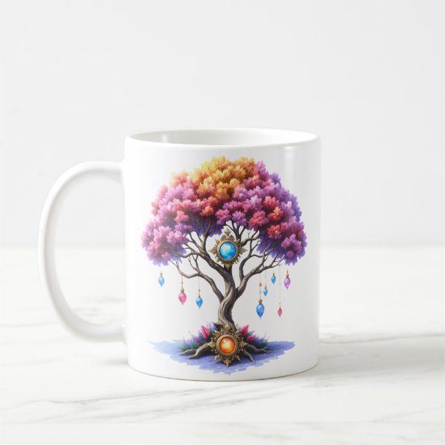 Mug L'Arbre Céleste du Devenir. (Gauche)