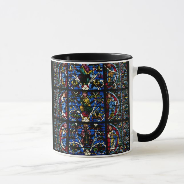 Mug L'arbre de Jesse, fenêtre en ogive dans le facad (Droite)
