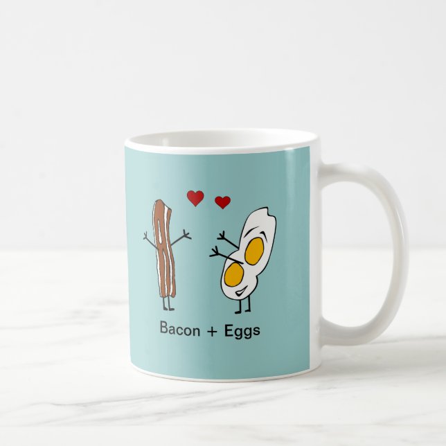 Mug Lard + Oeufs (Droite)