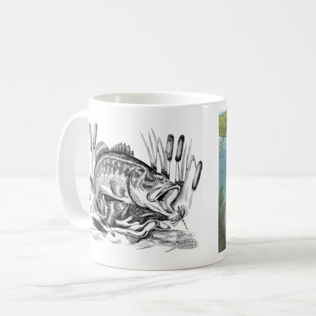 Mug Largemouth Bass (Devant gauche)