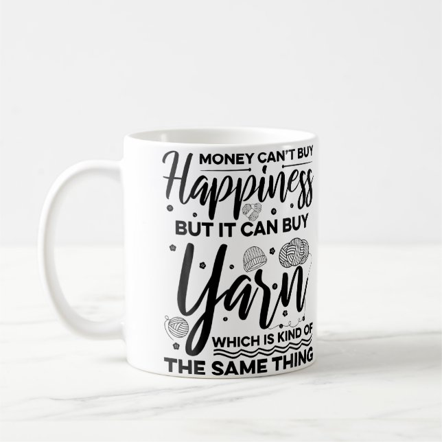 Mug L'Argent Ne Peut Pas Acheter Le Bonheur Mais Il Pe (Gauche)
