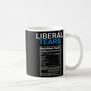 Mug Larmes cadeau républicain anti-libéral pro-Trump