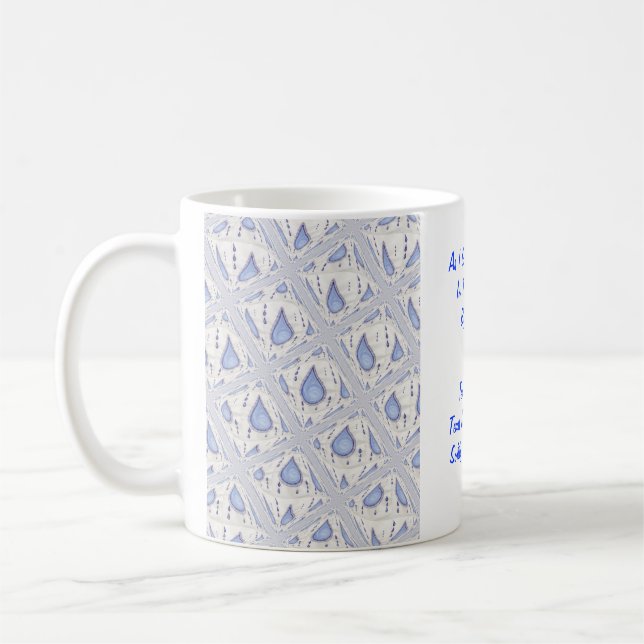 Mug "Larmes dans une bouteille " (Gauche)
