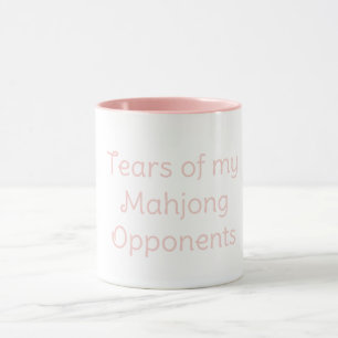Mug Larmes de mes adversaires de Mahjong drôle