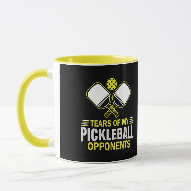 Mug Larmes de mes adversaires de Pickleball (Gauche)